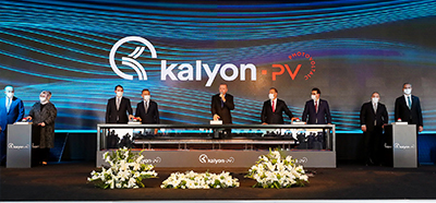 OPENING CEREMONY for KALYON SOLAR TECHNOLOGIES FACTORY