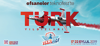 تصاميم مهرجان تكنوفيست إسطنبول لتكنولوجيا الطيران والفضاء 2019